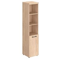 Шкаф колонка (L) с глухой малой дверью и топом THC 42.5(L) дуб Девон Z 430х452х1968 TORR-Z